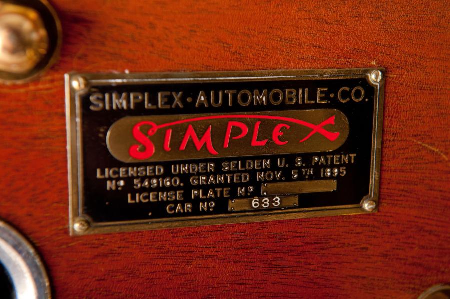 Логотип Simplex Model 50 4-Passenger Tourabout 1911 года  (фото 24 из 42)